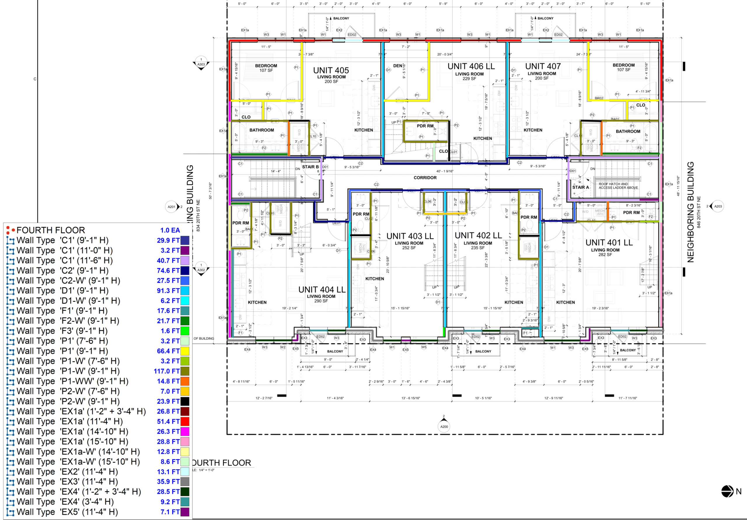 Framing estimating Facade2