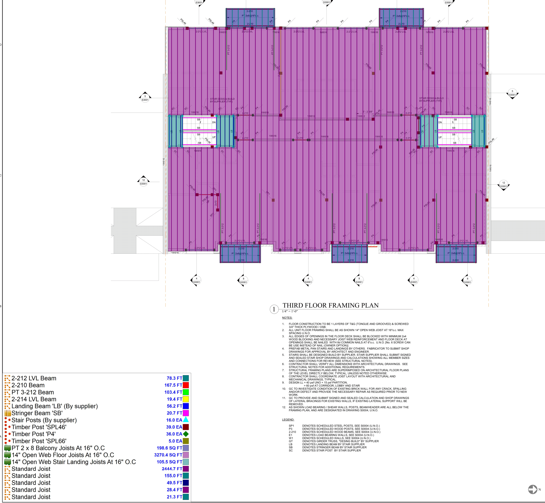 Framing estimating Facade2